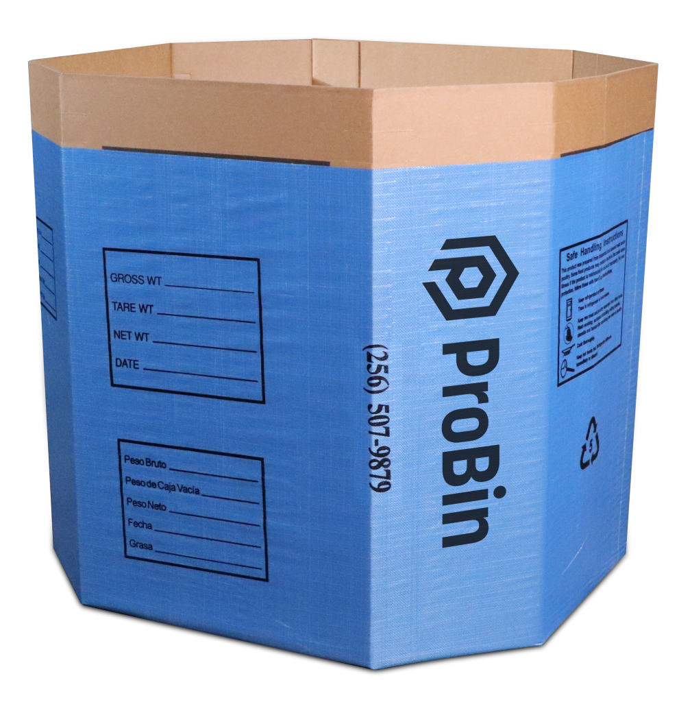 Combo Bulk Bin for Protein Logistics